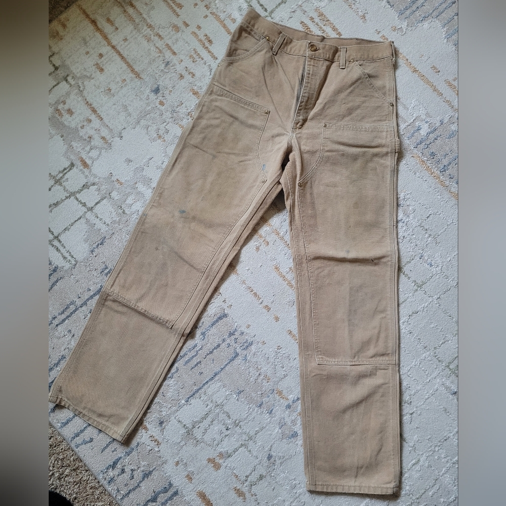 Carhartt | Mens Khaki Work Pants